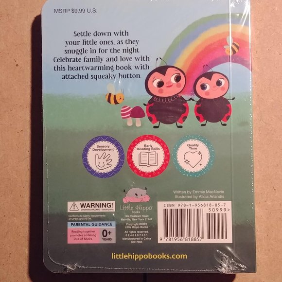 LOT OF 2 NEW CHILDREN'S BOOKS I LOVE YOU, LITTLE GIRAFFE & I LOVE YOU, LOVE BUG - Picture 3 of 4